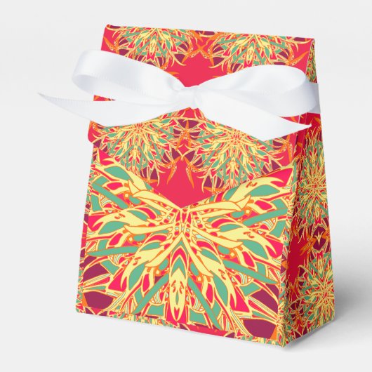 Paradise Bird Orchid Bedankdoosjes (Voorkant Zijde)