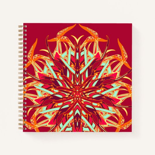 Paradise Bird Orchid Notitieboek (Voorkant)