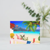 Paradise Briefkaart (Staand voorkant)