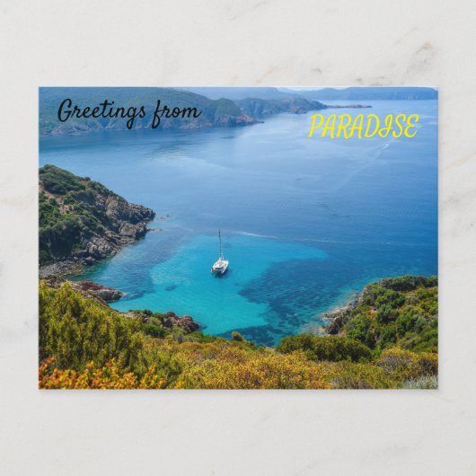 Paradise Briefkaart (Voorkant)