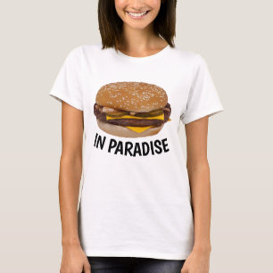 PARADISE CHEESEBURGER T-shirts amusants