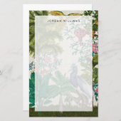 Paradise Chinoiserie Briefpapier (Voorkant / Achterkant)