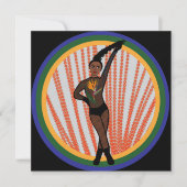 Paradise Dancer une carte de vacances (Devant)