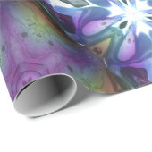 Paradise-driekleurenpatroon Cadeaupapier (Rol Hoek)