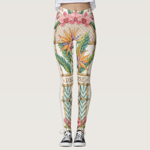 Paradise Floral leggins Leggings