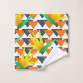 Paradise Forêt Tribale Florale (Gant de toilette)