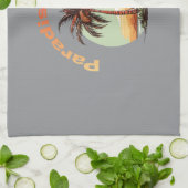 Paradise gevonden theedoek (Gevouwen)