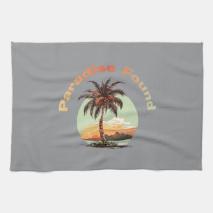 Paradise gevonden theedoek