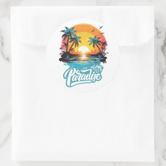 Paradise Hawaii Sticker (Tas)