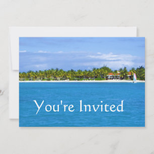 Paradise Invitation Kaart