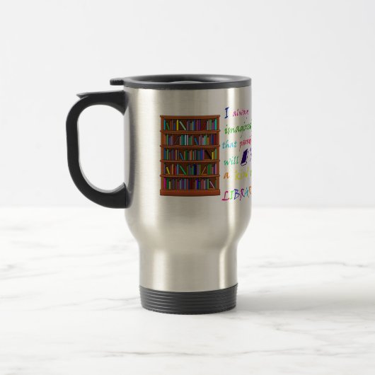 Paradise is een soort bibliotheek reisbeker (Links)