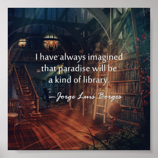 Paradise is een soort Poster van bibliotheek