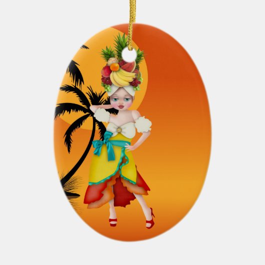 Paradise Lola - SRF Keramisch Ornament (Voorkant)