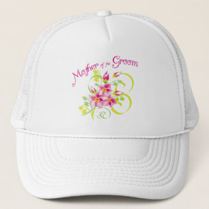 Paradise moeder van de groom Gifts Trucker Pet