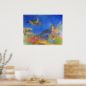 Paradise onderwater poster (Keuken)