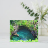 Paradise op een Briefkaart (Staand voorkant)