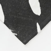 Paradise Palm Fronds Fleece Deken (Hoek)