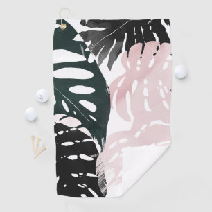 Paradise Palm Fronds Golfhanddoek