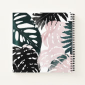 Paradise Palm Fronds Notitieboek (Achterkant)