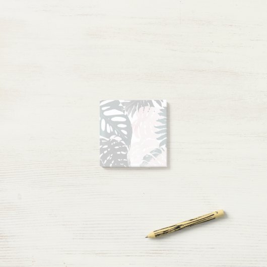 Paradise Palm Fronds Post-it® Notes (Op bureau)