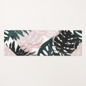 Paradise Palm Fronds Yogamat (Voorkant (horizontaal))