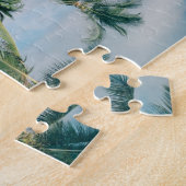 Paradise Palm Trees Reflections Legpuzzel (Zijkant)