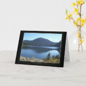 "PARADISE" Paysage naturel Cartes de voeux (Fleur jaune)