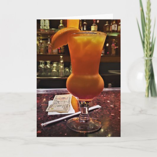 "Paradise Punch" Carte Get Well Card (Devant)