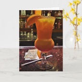 "Paradise Punch" Carte Get Well Card (Fleur jaune)