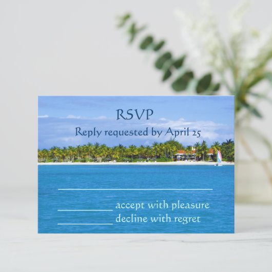 Paradise RSVP (Debout devant)