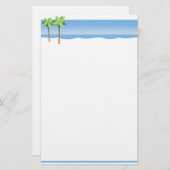 Paradise Stationery Briefpapier (Voorkant / Achterkant)