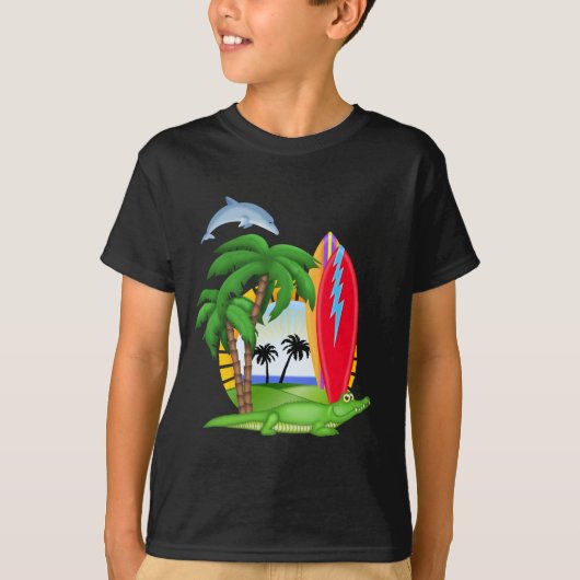 Paradise Surf - SRF T-shirt (Voorkant)