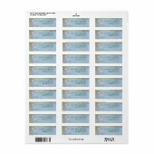 Paradise Travel Return Address Labels (Full Sheet)