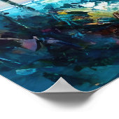 Paradise Tropical Beach Fine Art Poster (Hoek)