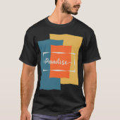 Paradise Typo T-shirt (Voorkant)