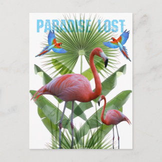 Paradise verloren briefkaart