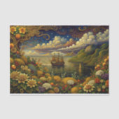 Paradise Voyage Decoupage Tissuepapier (Voorkant)