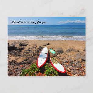 Paradise wacht op je briefkaart