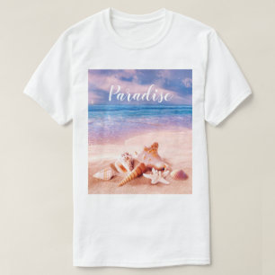 Paradise Zee Beach Shells T-shirt