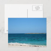 Paradiseeiland Briefkaart (Voorkant / Achterkant)