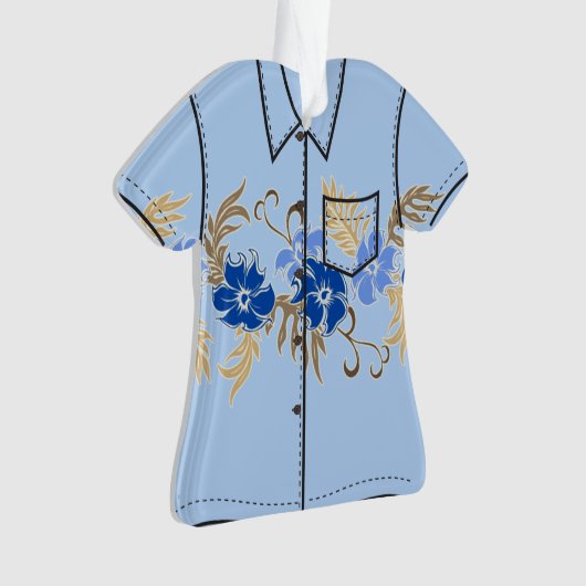 Paradiso Hawaiian Hibiscus Aloha Shirt (devant)