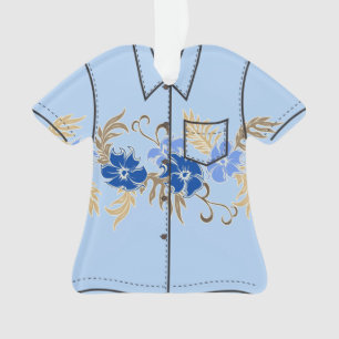 Paradiso Hawaiian Hibiscus Aloha Shirt Ornament