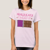 Paradocent Chocolate Gift voor haar T-shirt (Voorkant)