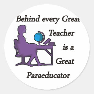Paradocent Ronde Sticker