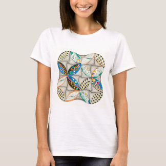 Paradox #4, Zentangle® Geïnspireerd handgetekend o T-shirt
