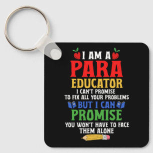 ParaEducator ParaProfessional Snelheidsdocent Can  Sleutelhanger