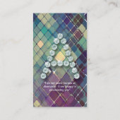 Parafez le carte de visite de diamant d'A (Dos)