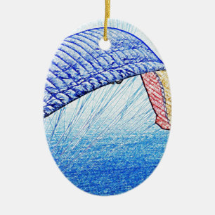 Paraglideenhouderij Keramisch Ornament