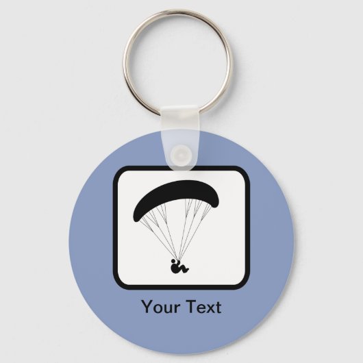  ParaglideenLogo Sleutelhanger (Voorkant)