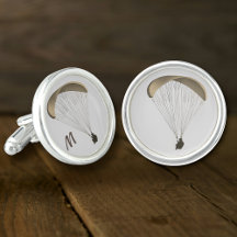 Paraglider-ontwerp met optioneel monogram